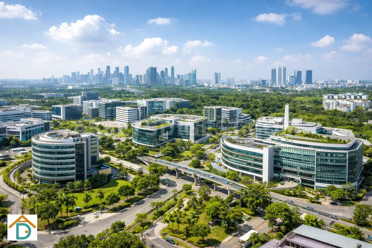 AssetsDigest brand hero — Singapore industrial property