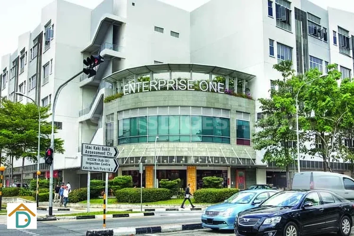 Singapore residential property development exterior and showflat